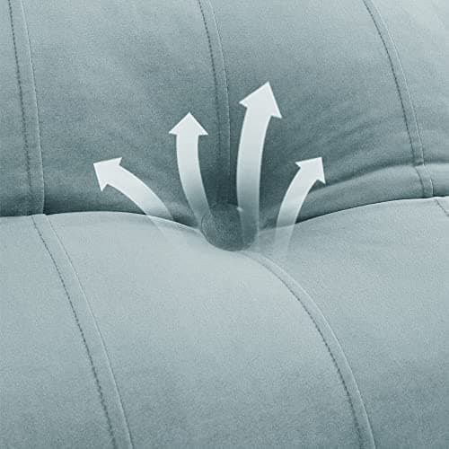 Johnear Coussin de Dossier pour canapé, Cale Dos Plage,Traversin Grand Coussin de Lecture en Velours, Oreiller Triangle Compensé Wedge, Coussin Lombaire, tête de lit, Coussin pour Jambes, Gris 160 cm