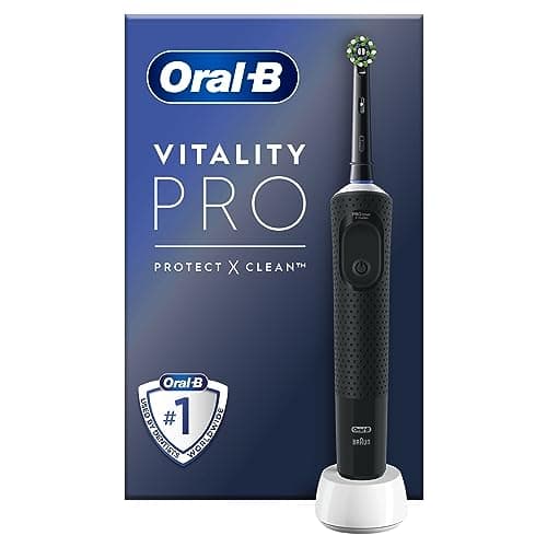 Oral-B Vitality Pro Brosse À Dents Électrique Noire, 1 Brossette