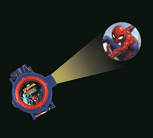 Lexibook, Montre Bracelet Ajustable avec Projections de 20 Images, écran Digital, Disponible en Plusieurs Personnages et Couleurs, DMW050-series