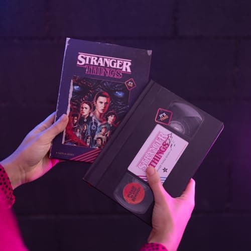Grupo Erik - Carnet de Notes Stranger Things | Bullet Journal | Notebook | Bullet Agenda | Carnet Pointillé Format A5