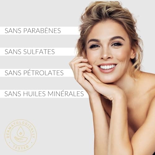 Pure Mineral - Conditionneur Sans Rinçage à l'Huile de Ricin - Fortifie et Hydrate - Cheveux Fragiles - Oméga-9 - Sans sulfates, parabènes, petrolates - 350ml