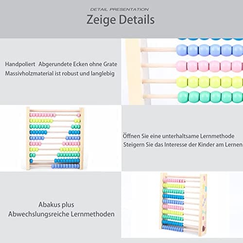 Table de Multiplication en Bois,Numéros Consécutifs en Bois,Bébé Blocs Puzzle Multiplication,Jouet de Table de Multiplication,Table de Multiplication en Bois,Jouets en Bois pour Apprends à Compter