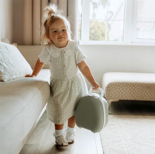 My Carry Potty - Pot de Voyage Vert Pastel, Meilleur Siège de Toilette Portable pour les Tout-Petits et les Enfants à Emporter Partout