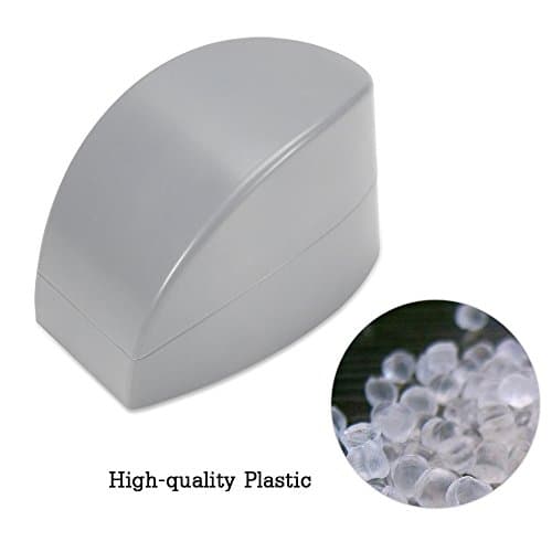 Dip Nail Container, Smile Line Maker, French Manucure Moulding, French Tip Dip Nail Powder Tray, Nail Art Diy Accessoire(gris)