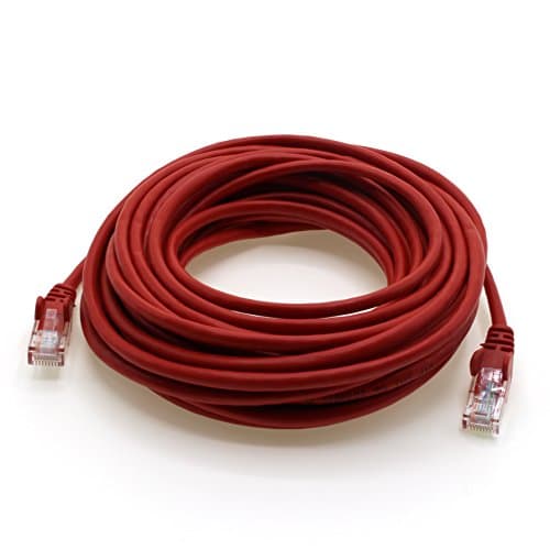 1aTTack.de Câble réseau Cat.6 - rouge - 10x - 0,25m - (jeu) - Câble Ethernet CAT6 Câble Lanka Câble patch 1000 Mbits