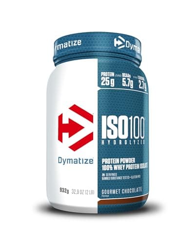 Dymatize ISO 100 Hydrolyzed Gourmet Chocolate 932g - Whey Hydrolysat + Isolat