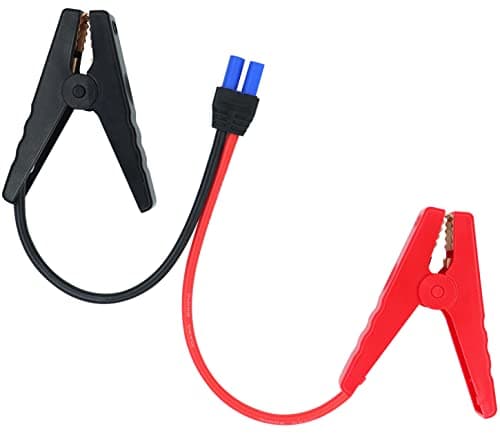 HuaLiSiJi EC5 Cable pour Jump EC5 Câble de Demarrage Voiture, Pince Crocodile Voiture Batterie, pour 12V Booster de Démarreur de Saut de Voiture Portable (40cm)