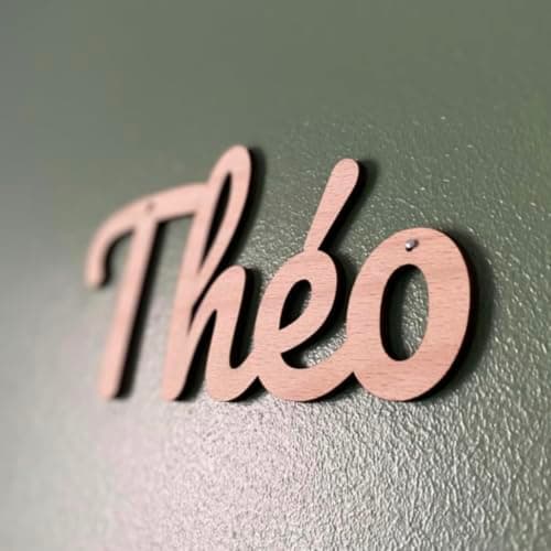 Prénom en bois personnalisé, décoration murale pour chambre enfant bébé, cadeau naissance baptême, prénom porte chambre d'enfant, mot en bois, lettres bois