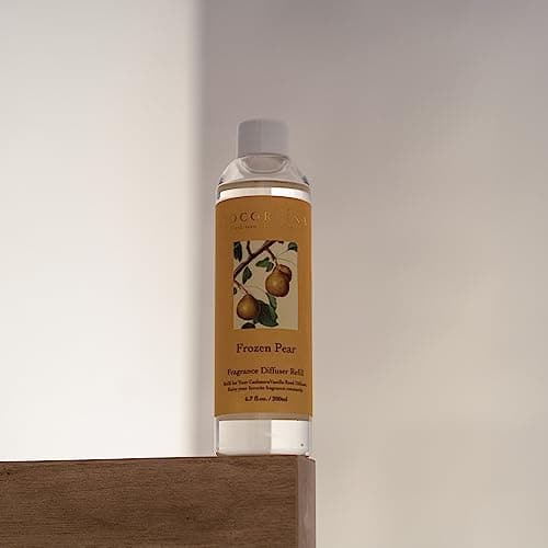 Cocorrína Recharge Diffuseur de Parfum - Poire gelée 200ml Huile parfumée pour diffuseur à Roseau Parfum d'ambiance pour Chambre à Coucher, Salle de Bain, Bureau, Maison déco
