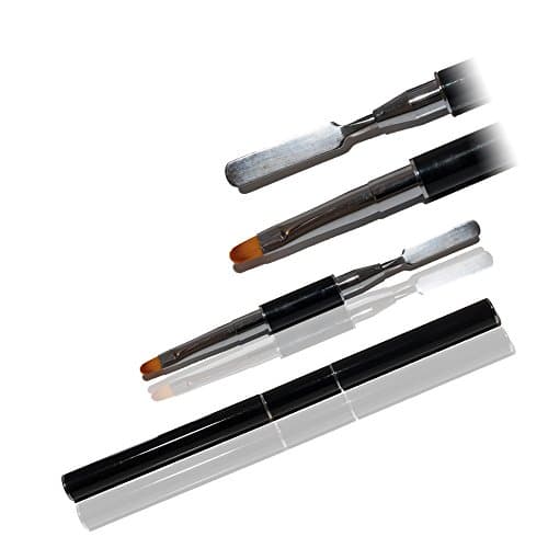 RM Beautynails Lot de 3 gels polyacryl 5 ml – primer 12 ml – nettoyant spécial 100 ml polyacrylique – pinceau avec spatule – 15 ml High Gloss Quickfinish Flex Babyboomer RM Beautynails