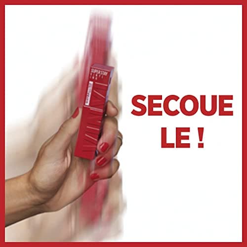 Maybelline New York - Coffret 4 Rouges à Lèvres Liquides - Effet Vinyl Brillant - Longue Tenue - SuperStay Vinyl Ink - Teintes : Red Hot (25), Coy (20), Peachy (15), Wicked (50)