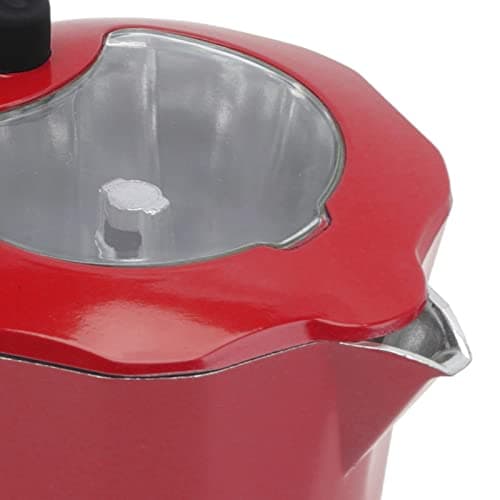 Moka Pot 6 Tasses/300 Ml, Cafetière Portable avec Poignée Anti-brûlure, Cafetière Italienne Classique en Aluminium, Ne Convient Pas à L'induction (N ° 6 Pot 300ML)