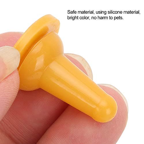 15pcs Biberon Pour Animaux De Compagnie Tétine En Silicone Tétine Biberon Tétine Sucettes Tête De Buse De Remplacement Pour Chien Chiot Chat Chaton Petits Animaux