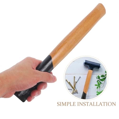 JECOMPRIS Manche De Marteau En Bois Poignées De Marteau De Rechange Maillets Outil À Main Poignée De Marteau Accessoire De Poignée 1500G