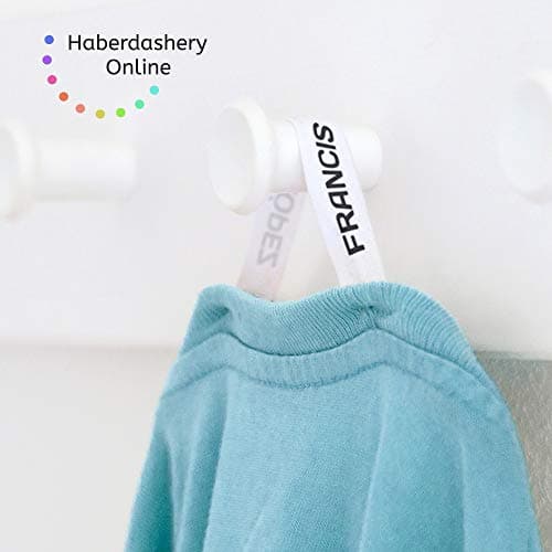 36 Étiquettes vêtements à coudre. Étiquettes personnalisées tissées pour le nom. Conçu pour les enfants,et pour la maison de retraite.