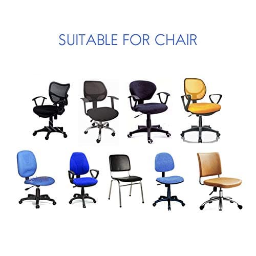 Koowaa Moderne Simplisme Style 2 Pcs Universel Ordinateur De Bureau Chaise Chaise Dossier Couverture De Protection Étirable Rotation Chaire de Rédaction Slipcover