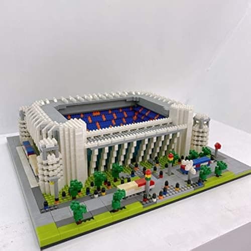 CIJINAY Royal Stade de Football Kit de Construction Architecture Jeux Construction Modèle Architectural, 4575 Technique Architecture Blocs de Construction Enfant Adulte Collection Jouet (065)
