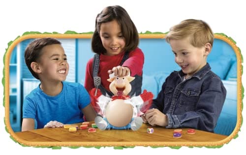 CUISTO DINGO - Jeu de Société pour Enfants - Amusez-vous à Nourrir le Cochon sans Faire Exploser son Ventre - Jeu Rigolo dès 4 Ans - Jouez en Famille ou entre Amis - 2 à 4 joueurs - 15 Min