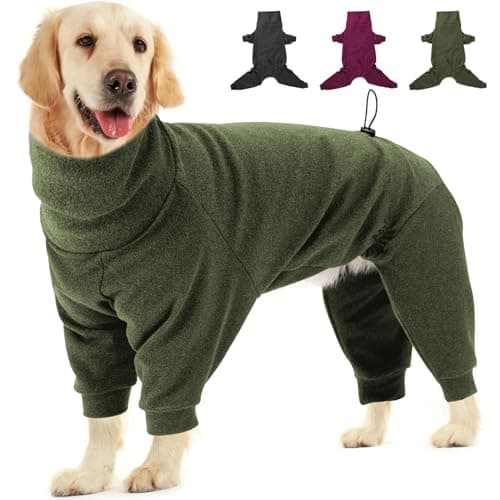 Dotoner Manteau pour Chien à Quatre Pattes Vestes pour Chien Polaire Coupe-Vent Pull Vêtements Chien Manteaux d'hiver pour Chiens de Petite,Taille pour l'intérieur et l'extérieur