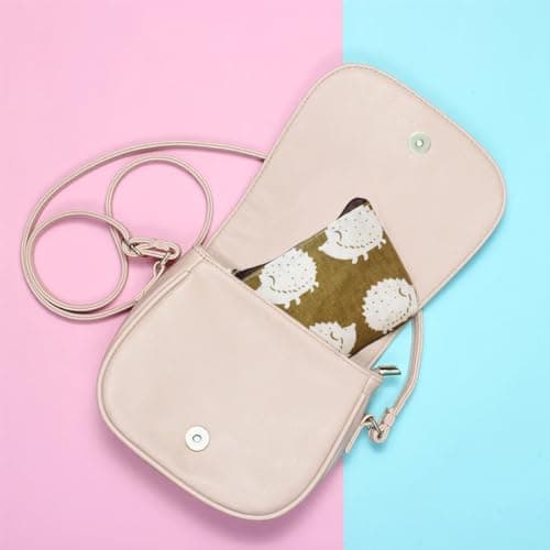 Mini Porte Monnaie en Toile,4 Pièces Mignon Petit Pochette Portefeuille avec Fermeture Eclair,Coin Porte Monnaie Enfant,Mini Porte Monnaie pour Rouge à Lèvres,Pièces,Carte de Crédit,Clés-Style B