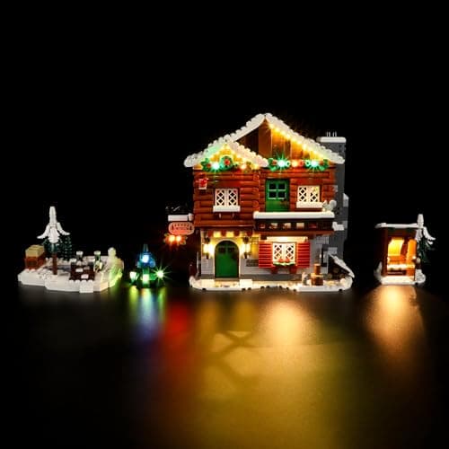 LIGHTAILING Kit d'éclairage LED pour Lego- 10325 Chalet Alpin Modèle de Blocs de Construction - Jeu de lumière LED Compatible avec Le modèle Lego (Non Incluso nel Modello)