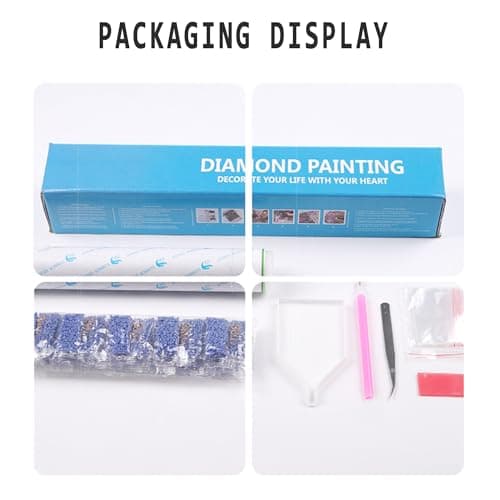 Lehaha Diamond Painting Personnalisé Photo,5d Diamant Painting Personnaliser Broderie Diamant Peinture Kit Full Drill Custom Diamond Painting Adulte Enfant Chat Paysage(Diamant Rond,30x40cm)