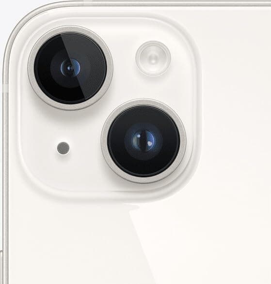 Apple iPhone 14, 128 Go, Lumière Stellaire (Reconditionné)