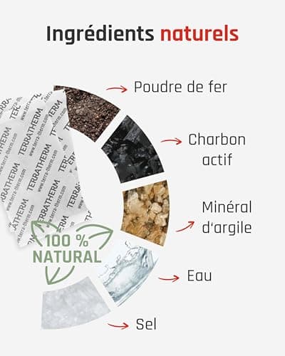 Chauffe-Mains, Chauffe Mains de Poche 12 Heures de Chaleur, Chauffe-Mains Chauffant activés par l'aire, Chaleur 100% Naturelle, Chauffe Mains de Poche, 10 Paires