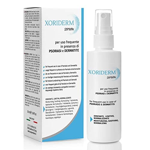 Xoriderm Serum Lotion Spray utile en Cas de Psoriasis et de Dermatite du Cuir Chevelu. Action Apaisante, Hydratante et Normalisante.