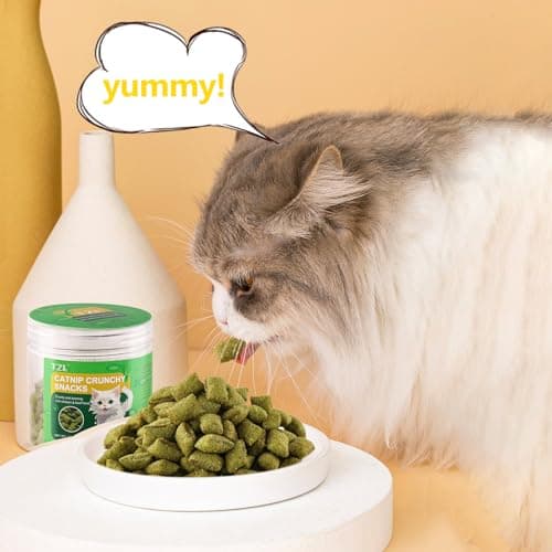 TZL Friandises Croustillantes et Douces, Friandises pour Chats au Goût de Poulet, Entièrement Naturelles et sans Danger pour Les Chats (100g)