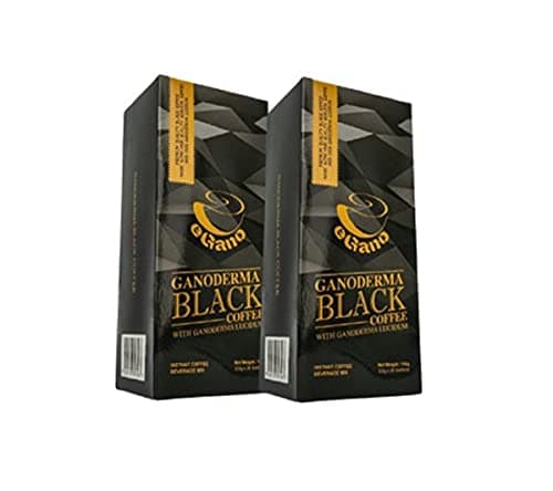 eGano - Set de 2 boîtes Ganoderma Premium Black Coffee (3,5g x 30 sachets / boîte)