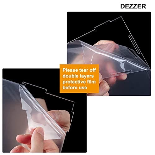 Dezzer Vitrine Acrylique avec Base Noire, Assembler la boîte à poussière de la boîte Acrylique de comptoir pour l'action Figurines Jouets, Collectibles, Stockage à Domicile (15 x 15 x 25 cm)