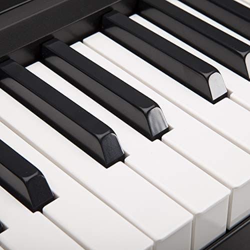 Rockjam 61 Kit Clavier Piano 61 Écouteurs Clés Stand Clavier Banc de Piano Numérique Pédale de Sustain et Simplement L'Application de Piano