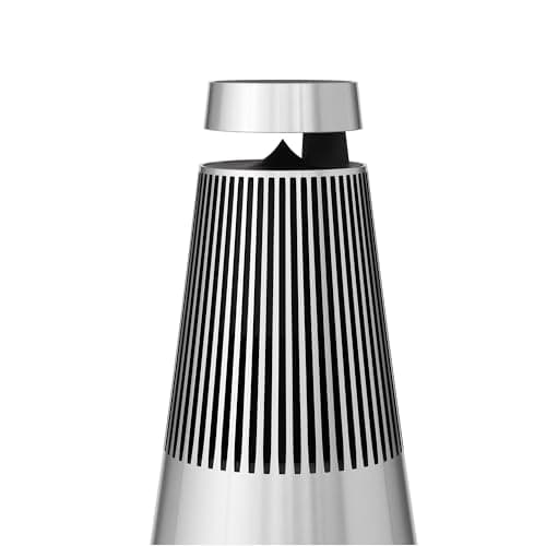 Bang & Olufsen Beosound 2 (3ème Génération) - Enceinte Puissante Bluetooth WiFi Connectée Élégante, une Expérience Sonore à 360 Degrés qui emplit toute la Pièce, Aluminium de haute Qualité - Natural
