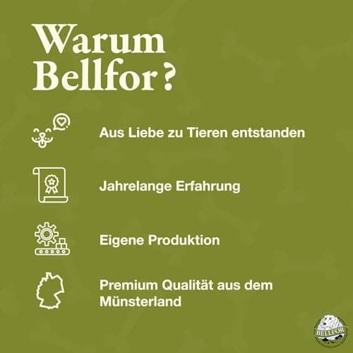 Vermifuge Naturel pour Chien Vermal de Bellfor - 80 g. Prophylaxie Contre Les Infestations de vers avec Farine de Coco et Graines de Courge, Renforce Le Système Immunitaire.
