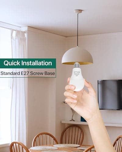LUTW Ampoule LED E27 Blanc Neutre 4000K, 12W Equivalent 100W, Ampoules LED A60 Culot Edison à Vis, 1200lm, Économie d'Énergie à Angle de Faisceau 220 °, Non Dimmable, Plastique, Lot de 6