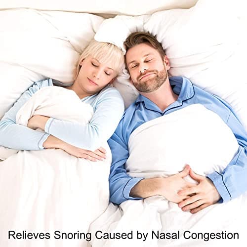Dilatateur nasal super support WoodyKnows|Aide respiratoire pour les sports de sommeil|Aérations nasales douces et confortables|Solution anti-ronflement (Combinaison XS/S/M/L)