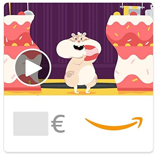 Carte cadeau Amazon.fr - Email - Hamster (animation)