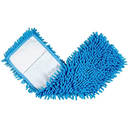 BiOHY Mop à essuyer (1 x 40 cm) | Chenille Mopp | Nettoyage sans traces ni peluches | Balai pour surfaces sensibles et lisses | Balai absorbant pour la maison | résistant à la machine à laver ()