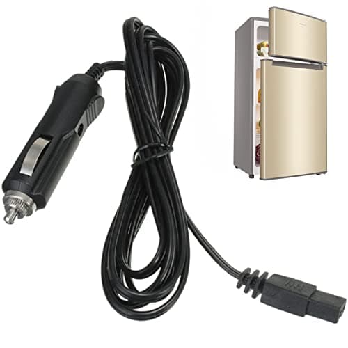 Tebinzi congélateur Voiture | Cordon Chargeur Allume-Cigare | Allume-Cigare Voiture à 12V DC 2 Broches câble d'alimentation pour Refroidisseur Voiture Portable glacière ini