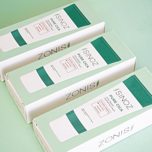 Sinoz Pure Cica Crème Ultra Réparatrice,Anti-rougeurs et rougeurs, réparation de la peau, renforcement de la barrière cutanée, ultra hydratation50 ML