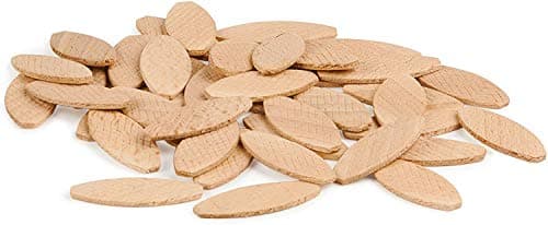 WFix Lamelles d'Assemblage Type Lamello 20 Taille 20 500 pièces Cheville Plates dans une Boîte de Rangement EUROboîte Biscuit Bois idéale pour Fraisage et Bicolage