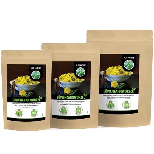 Racine de pissenlit séchée (250g), racine de pissenlit coupée, 100% pure et naturelle pour la préparation du thé et l'assaisonnement des plats