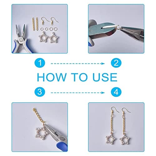 PH PandaHall 500pcs Anneaux de Saut ovales plaqués Or 18 carats connecteurs d'anneau Ouvert 3x4mm Anneaux de Saut Ouverts en Laiton Bijoux Anneaux de Saut pour Boucle d'oreille Collier Bracelet