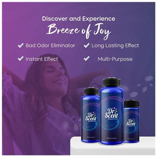 Dr Scent Diffuser Aroma Vanilla Coconut - Transform Your Space into a Tropical Oasis of Relaxation and Bliss (500ml)