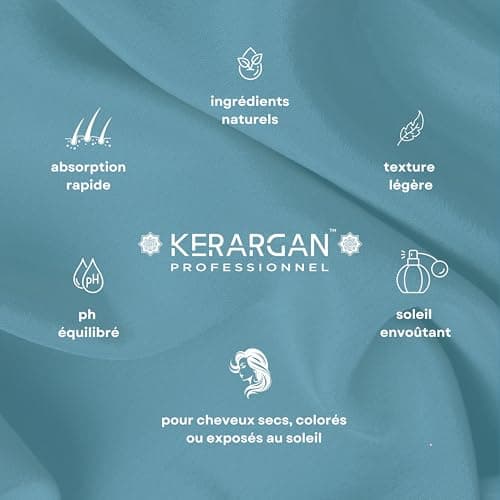 KERARGAN - Sérum Solaire Cheveux Marula Flacon Airless - 50ml