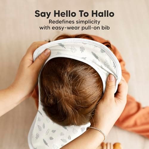 Pack de 8 bavoirs pour bébés KeaBabies pour filles, garçons, bavoirs bébé, bavoirs absorbants super absorbants, foulard bébé, nouveau-né, bavoir en coton biologique, bébé, bavoir bébé (Wilderness)