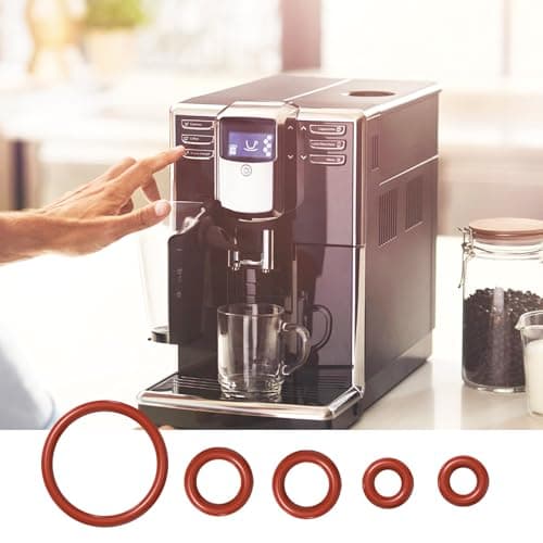 QAVAN Joints toriques en silicone pour machines à café,Kit Joint Perfectdraft Maintenance Joint Torique Compatible avec Philips Saeco Spidem Gaggia Kit,Vanne de Vapeur Valve de Soutien Bec de Sortie