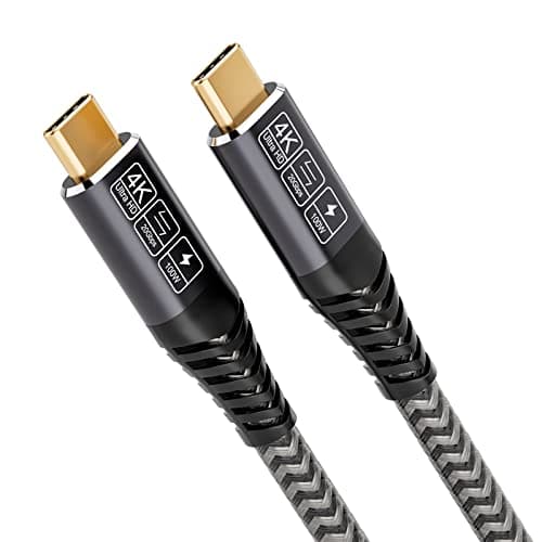 CAKOBLE cable usb c vers usb c 3m,cable usb c 3.2 gen 2 20gbps100W câble usb c charge rapide,transmission video 4K 60Hz pour téléphones mobiles, moniteurs, dispositifs USB C,cable usb c 3m