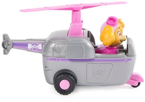 Paw Patrol - Pat Patrouille - Véhicule Figurine Stella - Voiture Figurine À Collectionner - Pat Patrouille Jouet - Plastique Recyclé - Voiture Enfant - Jouet Enfant 3 Ans Et +